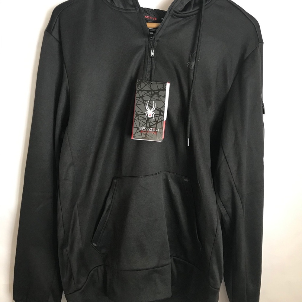 NWT Spyder Active ProWeb Pullover Hoodie M